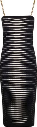 Elisabetta Franchi Midi Knit Dress