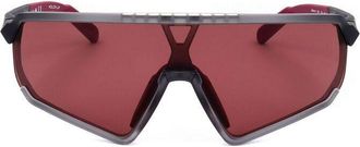 adidas Mens Black Shield Sunglasses SP0017-02E-2