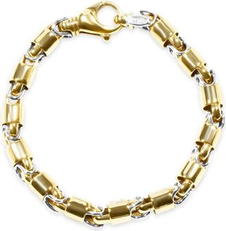 Pompeii3 Mens Link 14k Gold (53gram) or Platinum (85gram) 8mm Bracelet 8.75