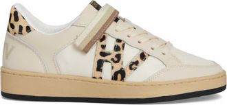 Vintage Havana Womens Next Leopard Low Top Sneaker In White/ Multi