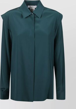 Max Mara long sleeve shirt with collared neck detail