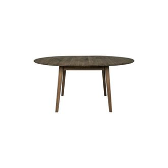 Moloo Mesa de comedor extensible roble ahumado &oslash;118/158 cm