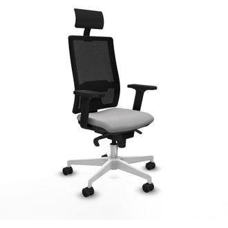 Piqueras y Crespo Piqueras Et Crespo 2d026n1 Silla De Oficina Gris Claro