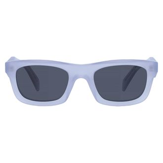 Prada Grey Rectangular Ladies Sunglasses PR C06S 22G08Z 50