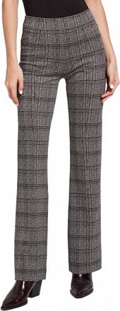 Lyss&eacute; Ponte Jacquard Bootcut Trouser In Black