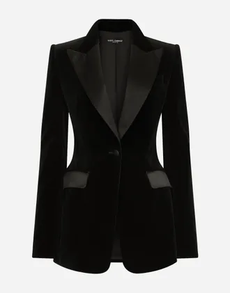アウターその他 DOLCE & GABBANA Woman Blazer Black F29Z8TFUBGB N0000 Dolce & Gabbana Outlet: Jacket woman - Black | Dolce