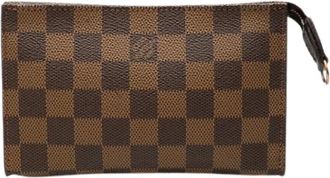 Louis Vuitton Pre-owned Clutches, female, Brown, Size: ONE SIZE Pre-owned Bucket Pouch