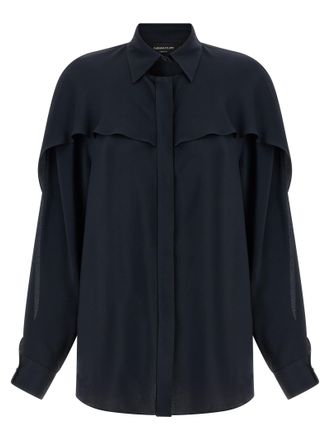 Fabiana Filippi Blue Acetate Womens Blouse
