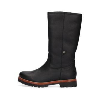 Panama Jack Schoenen, Dames, Zwart, 39 EU, Leer, Stijlvolle Bambina Laarzen