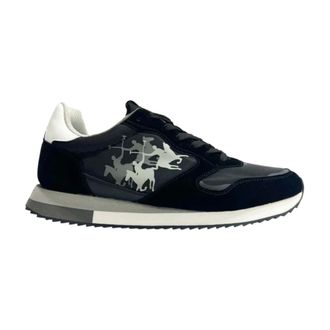 La Martina Low Top Sneakers - - Shoes - Uomo - Nero - 40 EU