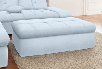 Domo Collection Hocker »NMoric« mit Stauraumfach, auch in Cord