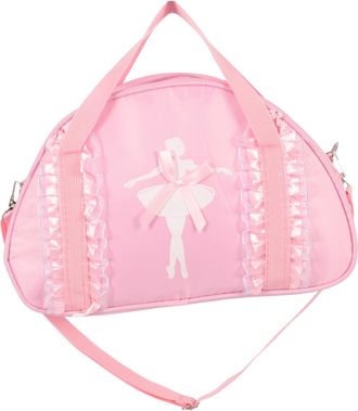 SOLUSTRE Ballet Dance Bag with Zippered Compartment Storage Shoulder Bag for Cute Dance Shoe Carrier for Gymnastics Travel Sports and Everyday Use