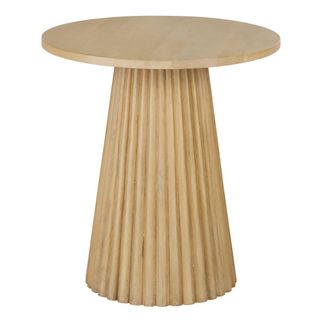 Maisons du monde Mesa de comedor profesional de madera de mango macizo para 2 personas D. 70 cm
