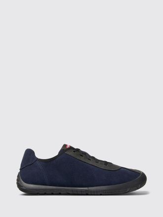 Camper Twins Abstract Bicolour Leather and Suede Trainers with OrthoLite Sole