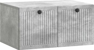 vidaXL Mueble Para Tv De Pared Gris Hormig&oacute;n 59,5 X 41 X 30 Cm Vidaxl