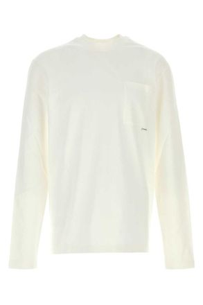 Jil Sander Off White Crew Neck T-Shirt