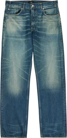7 For All Mankind Modern Straight Straight-leg Jeans - Mid Blu - 38 (W38 / Xxl)