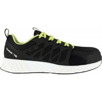 Reebok Zapato De Seguridad Fusion Flexweave Work S1 P38 Negro/verde/blanco Reebok