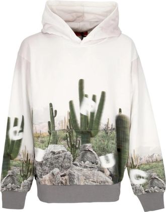 Acupuncture Cactus Lichtgewicht Hoodie Sweatshirt - Heren - Hoodies - Veelkleurig - M - Katoen - Hoodies & sweatvesten