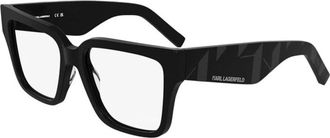 Karl Lagerfeld Kl 6201 Optisch Montuur - Dames - Brillen - Zwart - 54 MM - Accessoires
