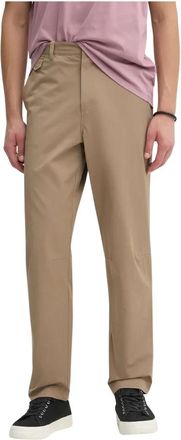 Paul Smith Katoenmix Stretch Chino - Heren - Chinos - Beige - W32 - Katoen - Broeken