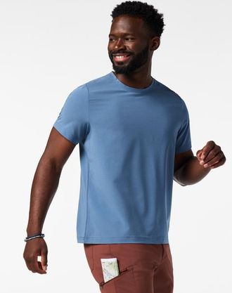 Cotopaxi Pulso Tech T-Shirt - Mens in Steel Blue at Nordstrom, Size Xx-Large