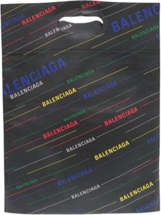 Balenciaga Pre-owned Vintage Tote Bag - unisex - Vintage Shopper - Zwart - ONE Size - Leer - Vintage