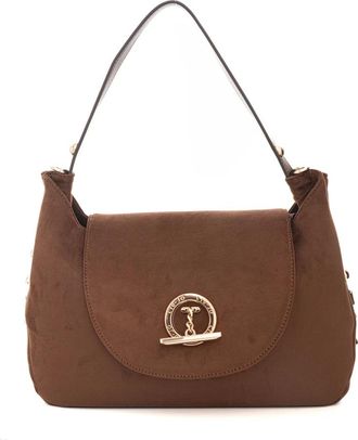Liu Jo Gerona Boston Bag - Dames - Schoudertassen - Bruin - ONE Size - Polyester - Tassen