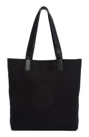 Vince The Larkin Tote Bag in Black Canvas at Nordstrom Rack