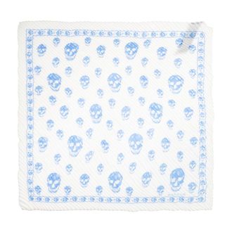 Alexander McQueen Dames, Accessoires, Blauw, Maat: ONE Size Zijde