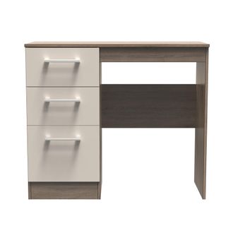 Welcome Furniture Stamford Ready Assembled Dressing Table - Kashmir Matt / Darkolino - Welcome Furniture | TJ Hughes