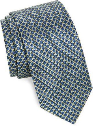 Tommy Hilfiger Braga Geometric Tie in Yellow at Nordstrom Rack