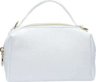 Isabella Rhea Wit Rundleer Tas