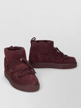 INUIKII suede snow boots