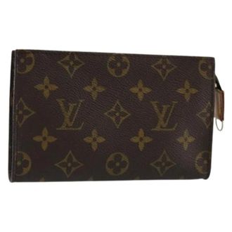 Louis Vuitton Pre-owned Wallets, female, Brown, Size: ONE SIZE Pre-owned Accessory Pouch