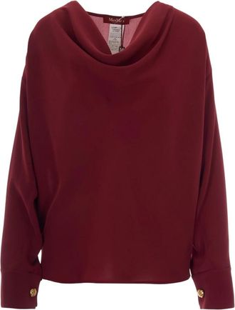 Max Mara Mujer, Blusas y Camisas, Rojo, Talla: 2XS