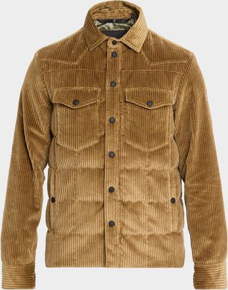 Moncler Mens Gelt Corduroy Jacket