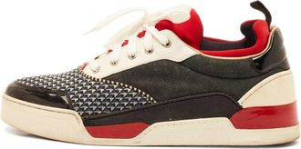 Christian Louboutin Sneakers Aurelien con inserti - Nero