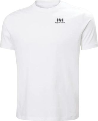 Helly Hansen Core Graphic T 2.0 - Heren - T-shirts - Wit - L - Katoen - Tops