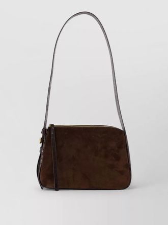 Tory Burch romy small suede shoulder bag