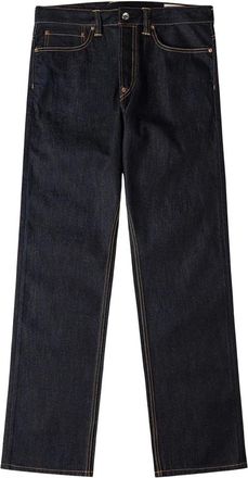 Evisu Vaqueros de corte recto con estampado de gaviotas - Jeans - Hombre - Azul - W36