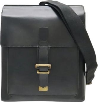 Louis Vuitton Pre-owned Vintage Schoudertas - Heren - Vintage Schoudertas - Zwart - ONE Size - Leer - Vintage