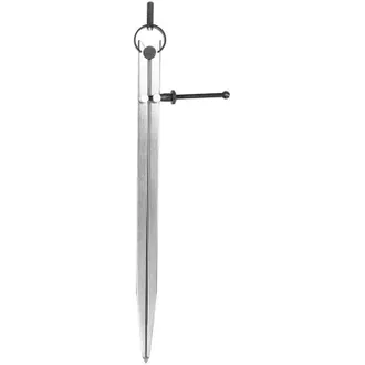 OEM Comp&aacute;s Ajustable Con Tuerca De Resorte Para Marcar Y Trazar Sobre Cuero, 300 Mm De Longitud