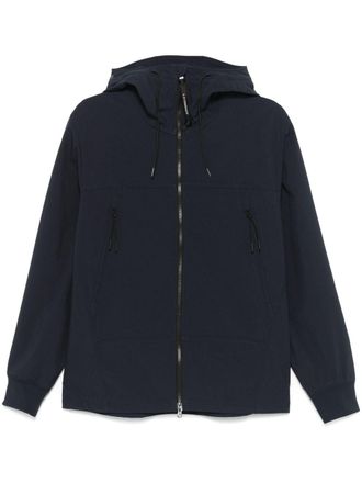 C.P. Company Sheel-R goggle jacket - men - Polyamide/Polyester/Elastane - M - Blue