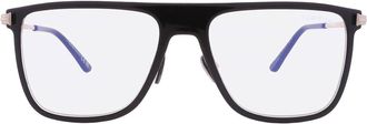 Tom Ford Blue Light Block Square Mens Eyeglasses FT5944-B 003 55