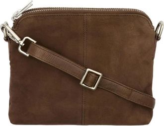 BTF-CPH Crossbody Clutch - Dames - Schoudertassen - Bruin - ONE Size - Leer - Tassen