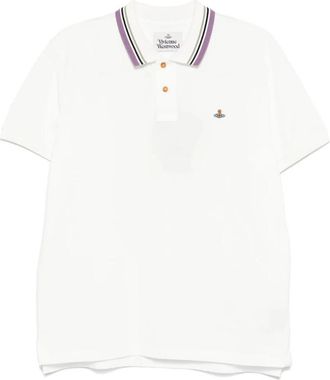 Vivienne Westwood Stijlvolle Sweater 2H01000P J0009-A401 - Heren - Polos - Wit - S - Tops