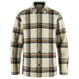 Fj&auml;llr&auml;ven Singi Flannel Overshirt Freizeitjacke f&uuml;r Herren | beige