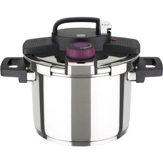 GSW Olla A Presi&oacute;n - Inducci&oacute;n - Gsw - Easy Click - 6 L - &Oslash; 22 Cm - Acero Inoxidable 18/10