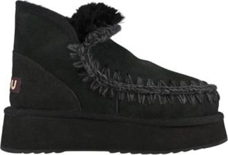 Mou Platform Eskimo Laarzen - Dames - Winterlaarzen - Zwart - 38 EU - Schoenen